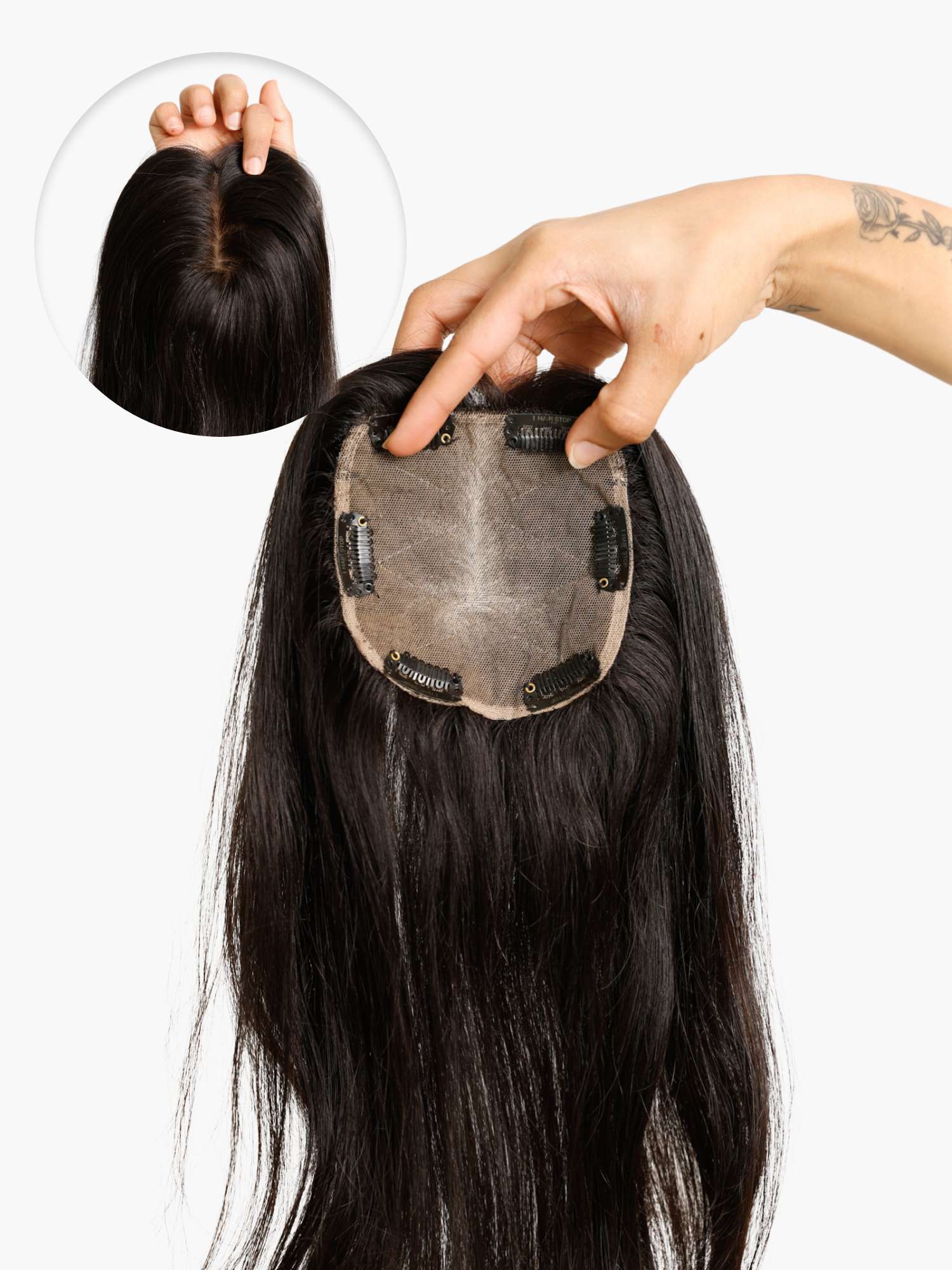 Silk Hair Toppers for Women